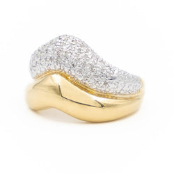 Bague Or jaune Diamant - Castafiore