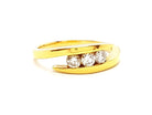 Bague Or jaune Diamant - Castafiore