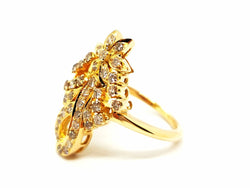 Bague Or jaune Diamant - Castafiore