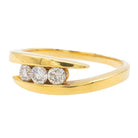 Bague Or jaune Diamant - Castafiore