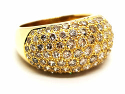 Bague Or jaune Diamant - Castafiore