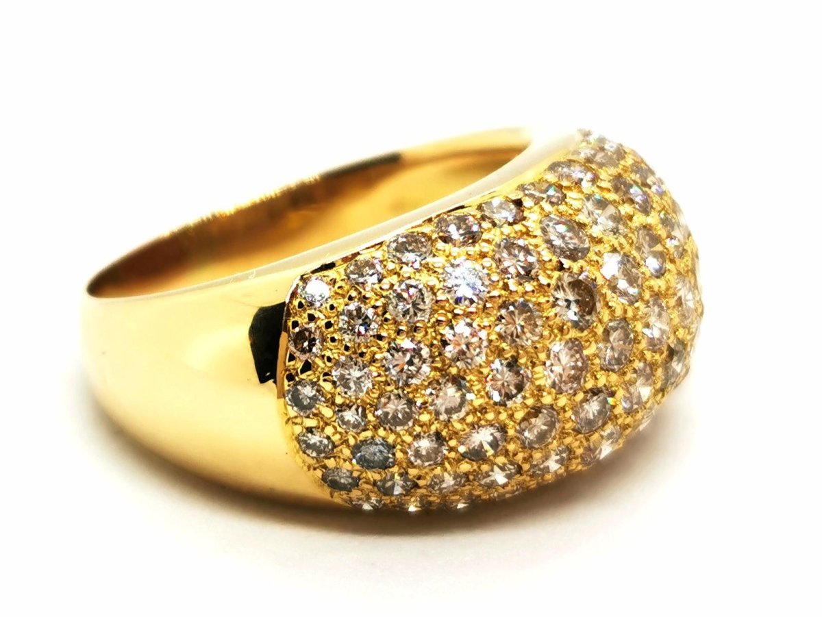 Bague Or jaune Diamant - Castafiore