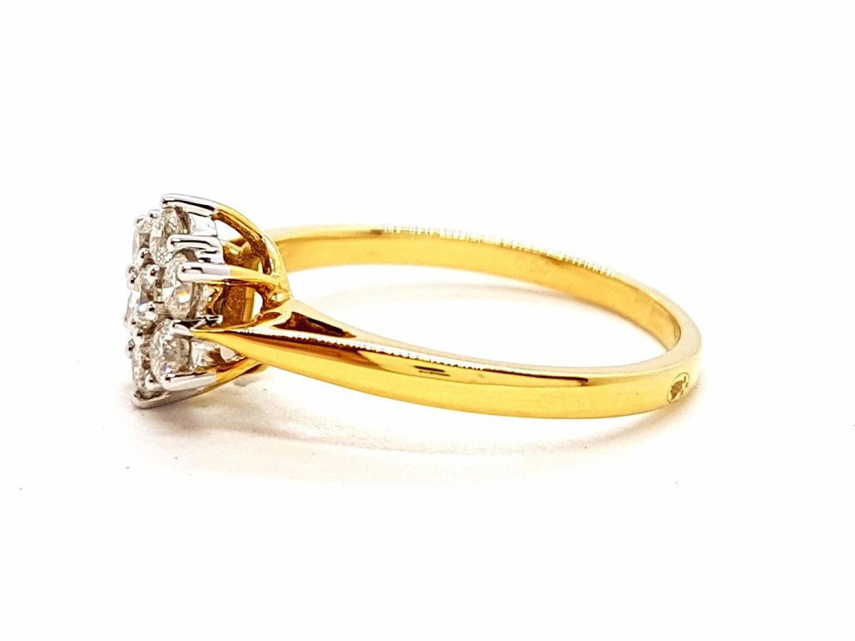 Bague Or jaune Diamant - Castafiore