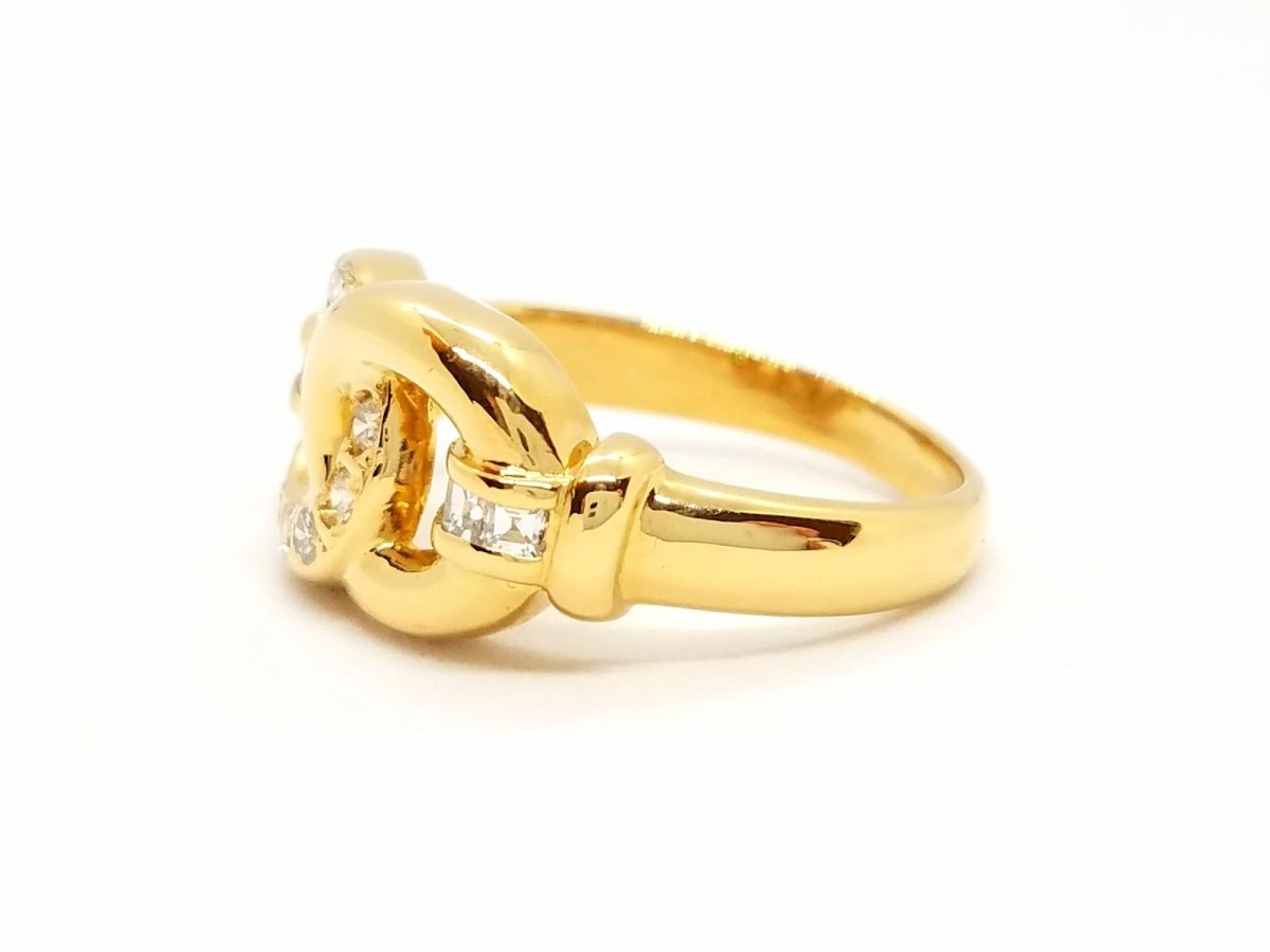 Bague Or jaune Diamant - Castafiore