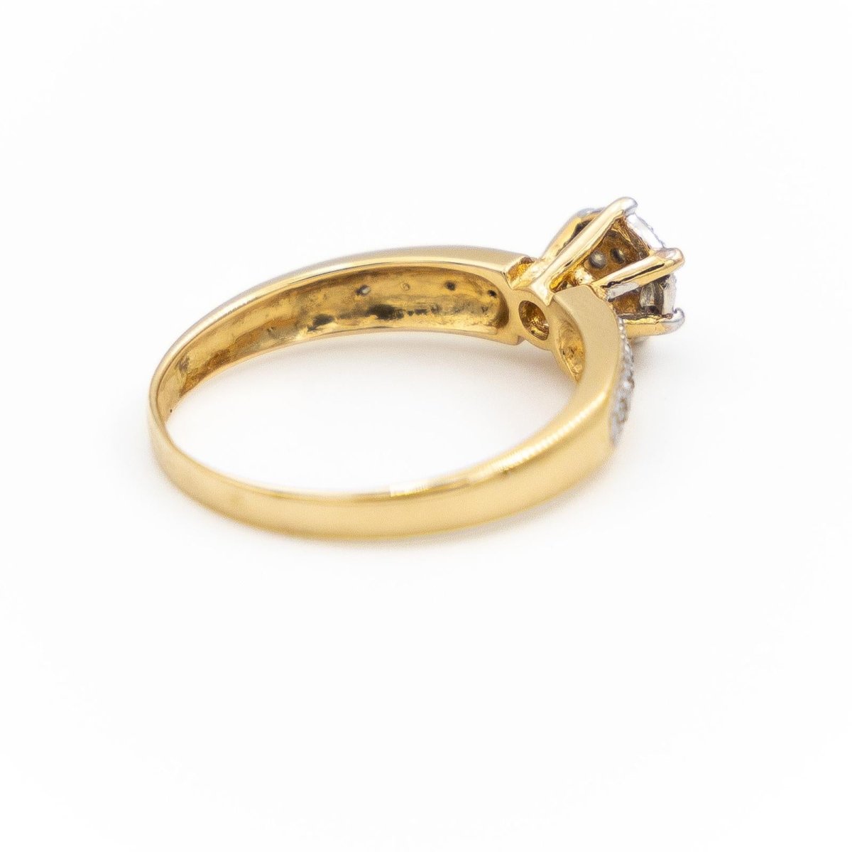 Bague Or jaune Diamant - Castafiore