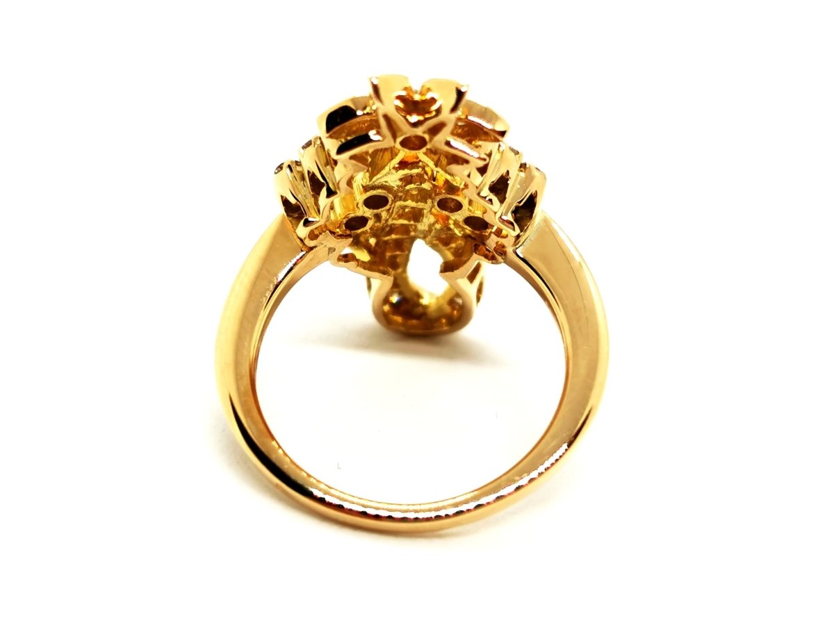 Bague Or jaune Diamant - Castafiore