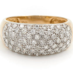 Bague Or jaune Diamant - Castafiore