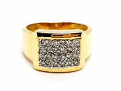 Bague Or jaune Diamant - Castafiore