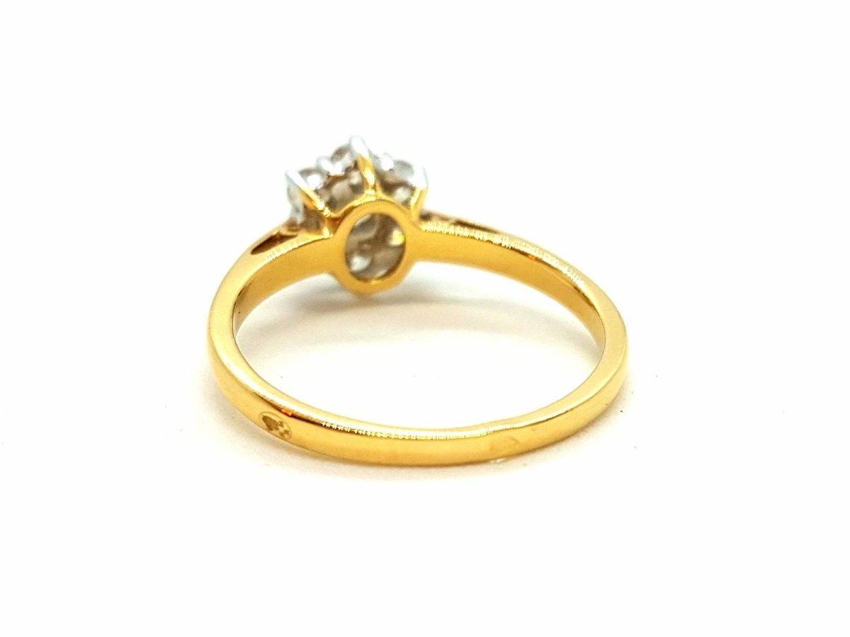 Bague Or jaune Diamant - Castafiore