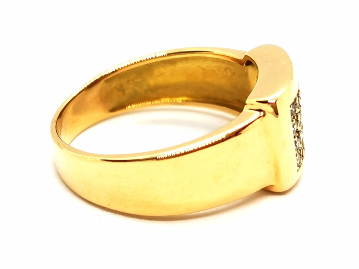 Bague Or jaune Diamant - Castafiore