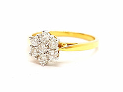 Bague Or jaune Diamant - Castafiore