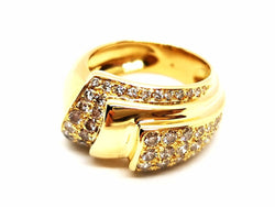 Bague Or jaune Diamant - Castafiore