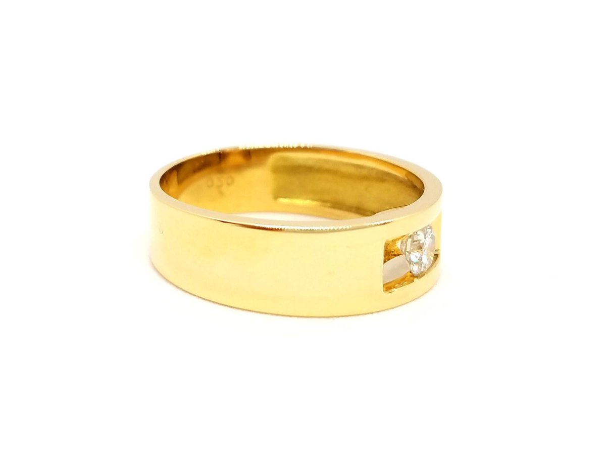 Bague Or jaune Diamant - Castafiore