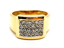Bague Or jaune Diamant - Castafiore