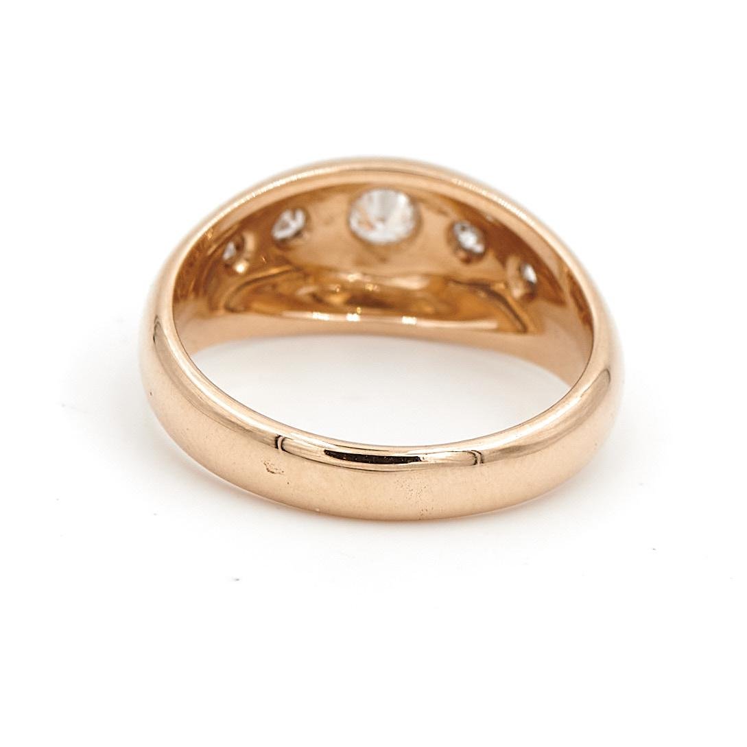 Bague Or jaune Diamant - Castafiore