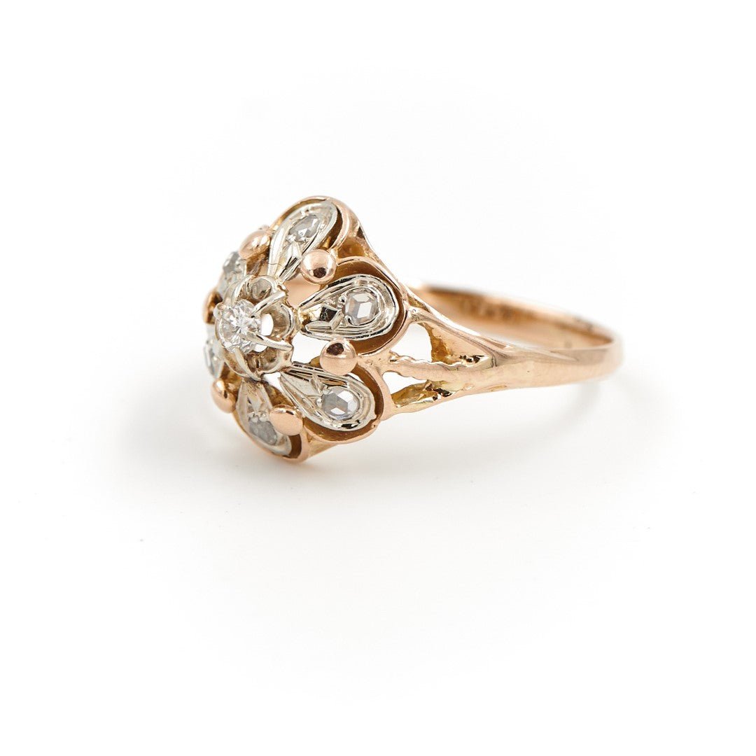 Bague Or jaune Diamant - Castafiore