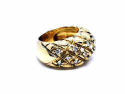 Bague Or jaune Diamant - Castafiore