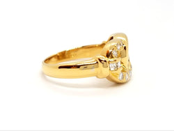 Bague Or jaune Diamant - Castafiore