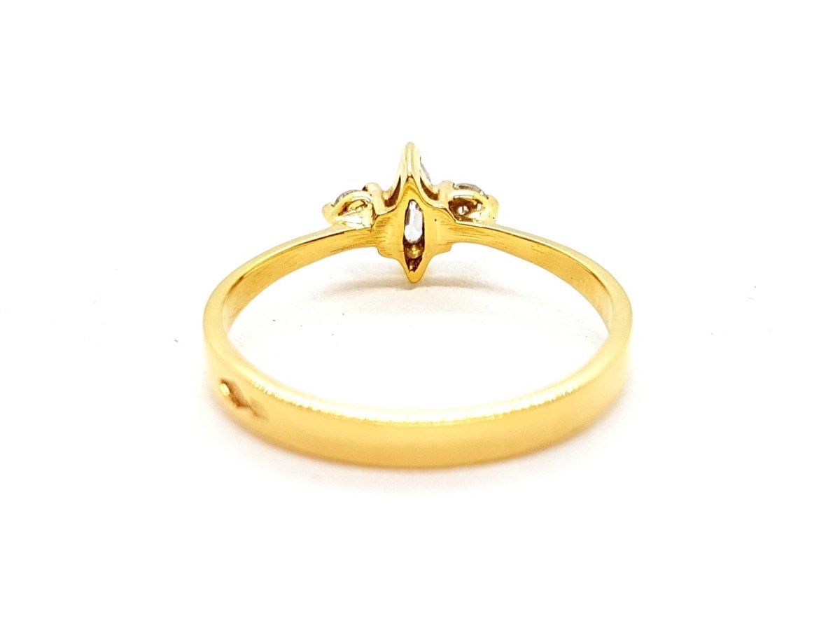 Bague Or jaune Diamant - Castafiore