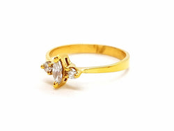 Bague Or jaune Diamant - Castafiore