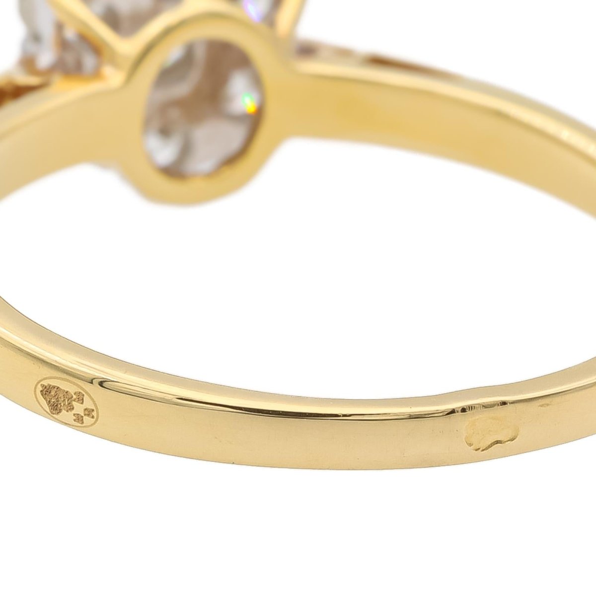 Bague Or jaune Diamant - Castafiore
