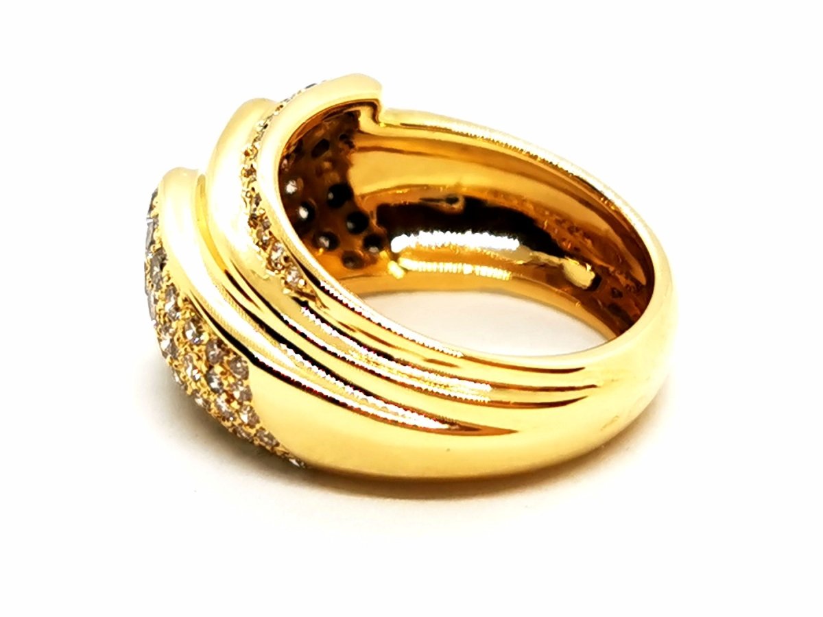Bague Or jaune Diamant - Castafiore