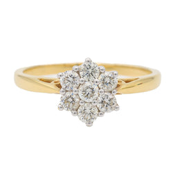 Bague Or jaune Diamant - Castafiore