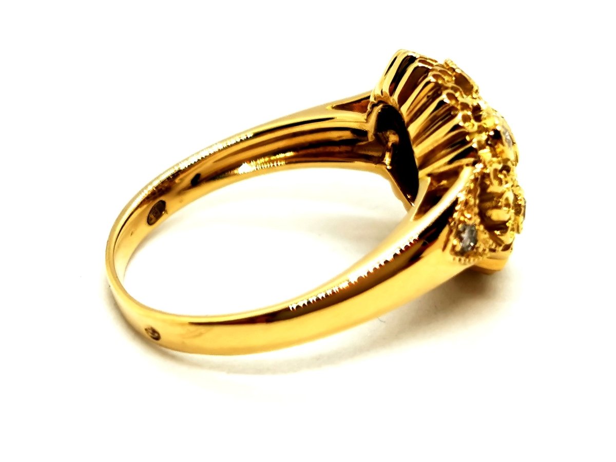 Bague Or jaune Diamant - Castafiore