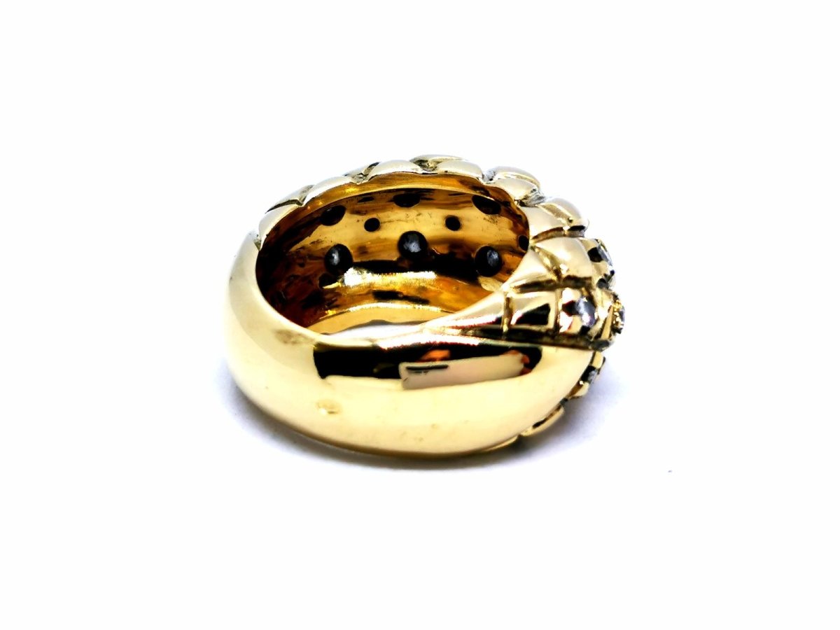 Bague Or jaune Diamant - Castafiore