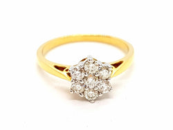 Bague Or jaune Diamant - Castafiore