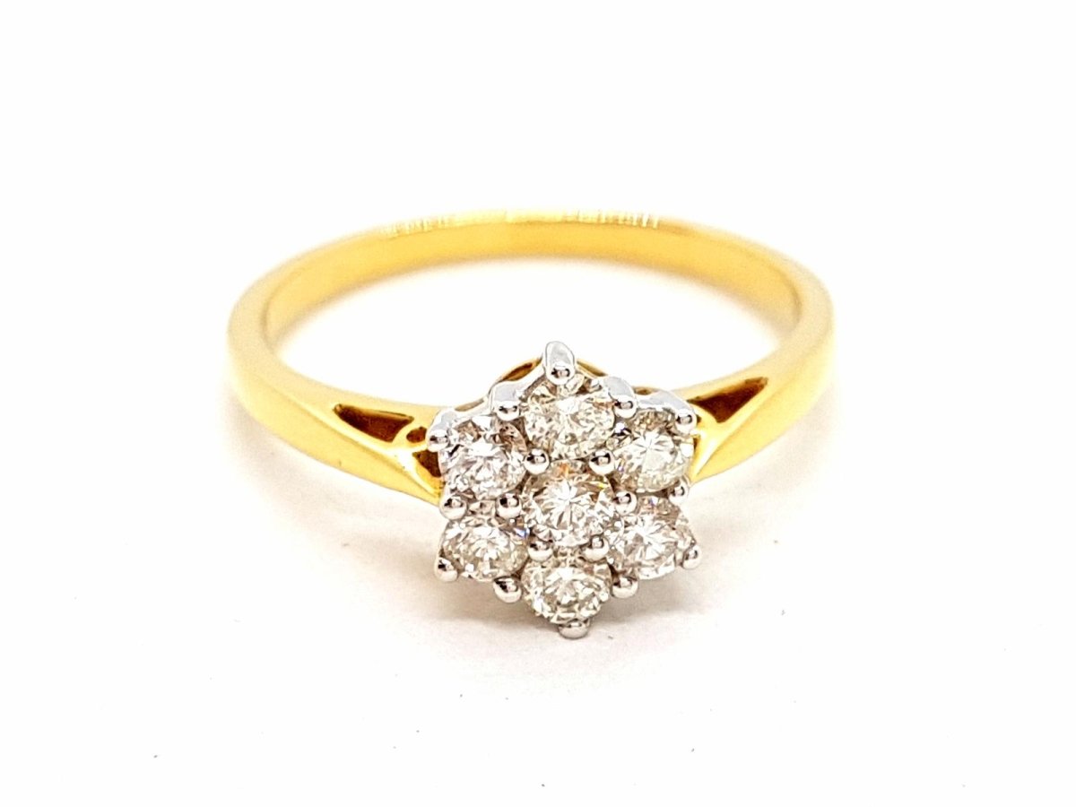 Bague Or jaune Diamant - Castafiore