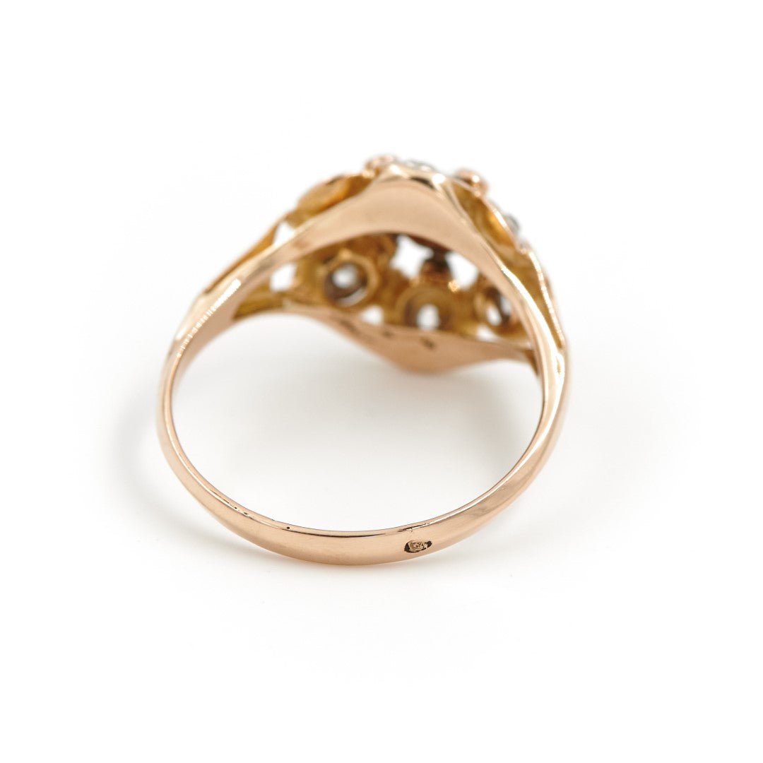 Bague Or jaune Diamant - Castafiore