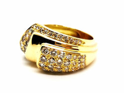 Bague Or jaune Diamant - Castafiore