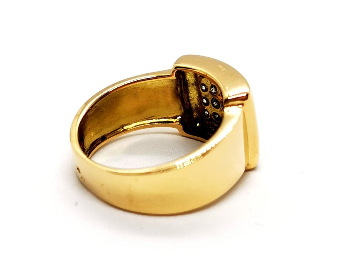 Bague Or jaune Diamant - Castafiore