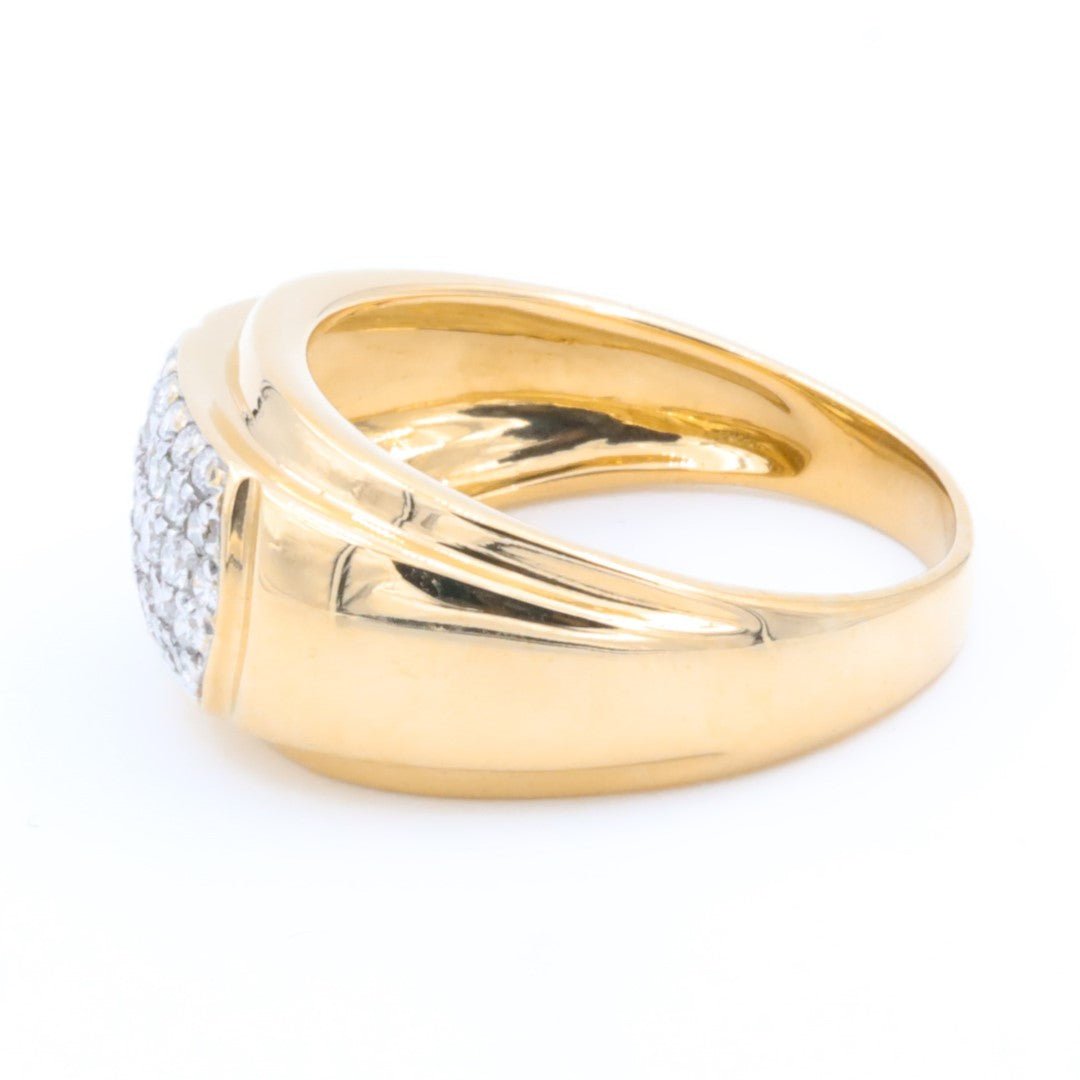 Bague Or jaune Diamant - Castafiore