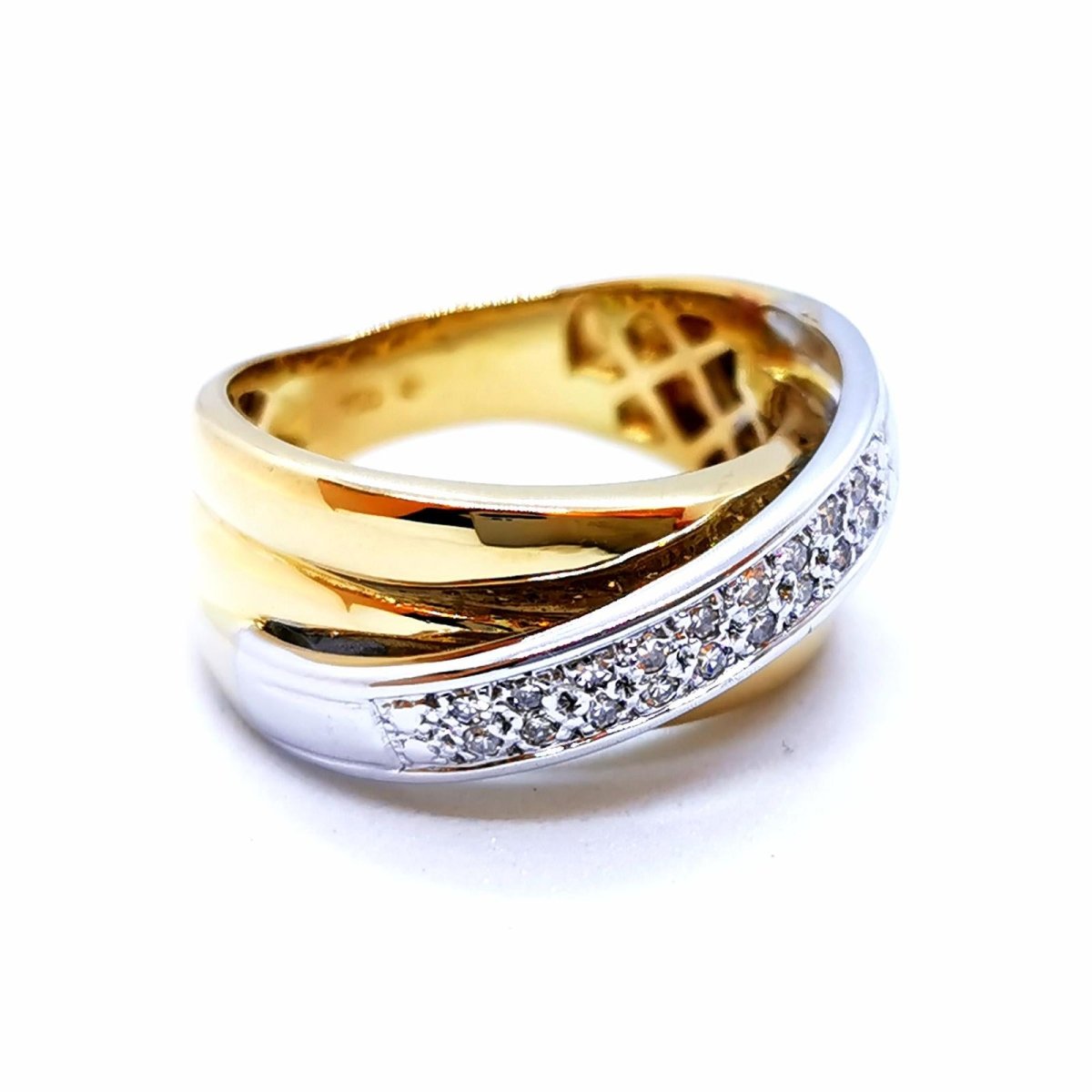 Bague Or jaune Diamant - Castafiore