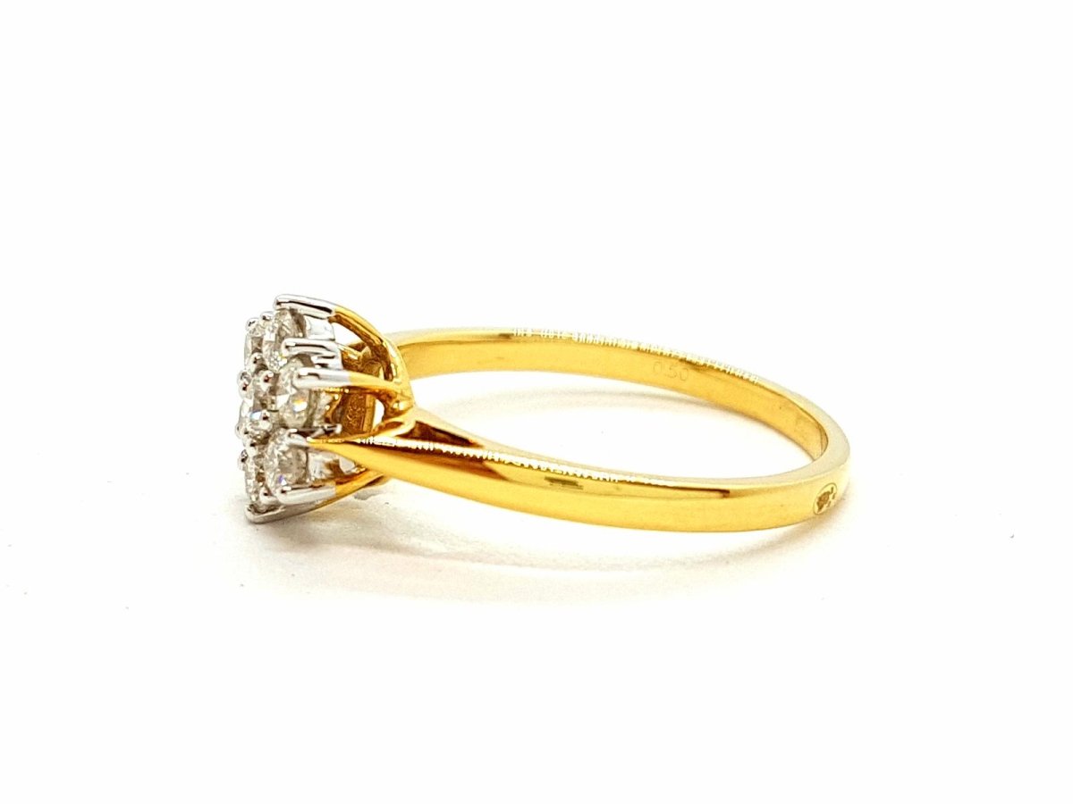 Bague Or jaune Diamant - Castafiore