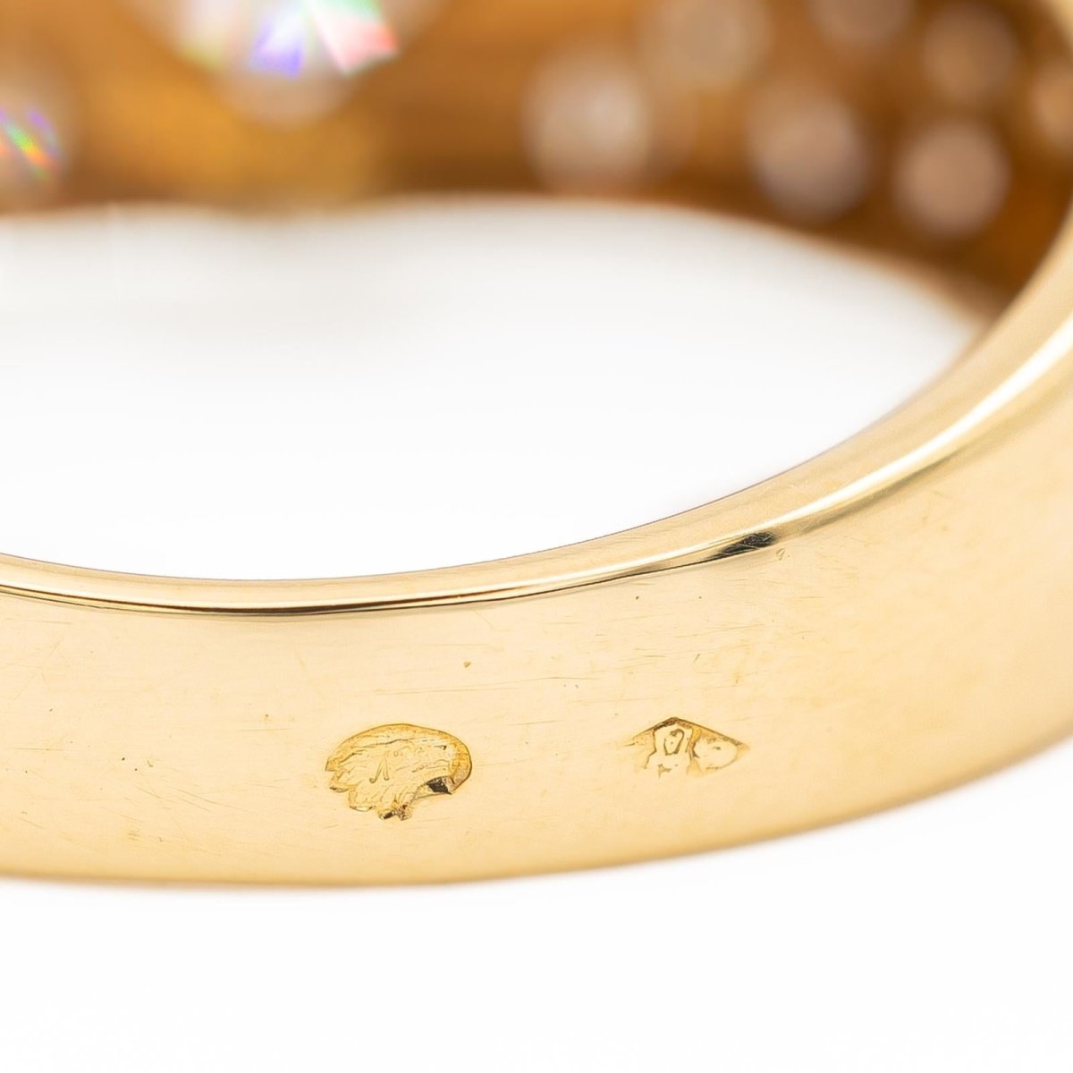 Bague Or jaune Diamant - Castafiore
