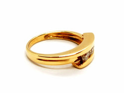 Bague Or jaune Diamant - Castafiore