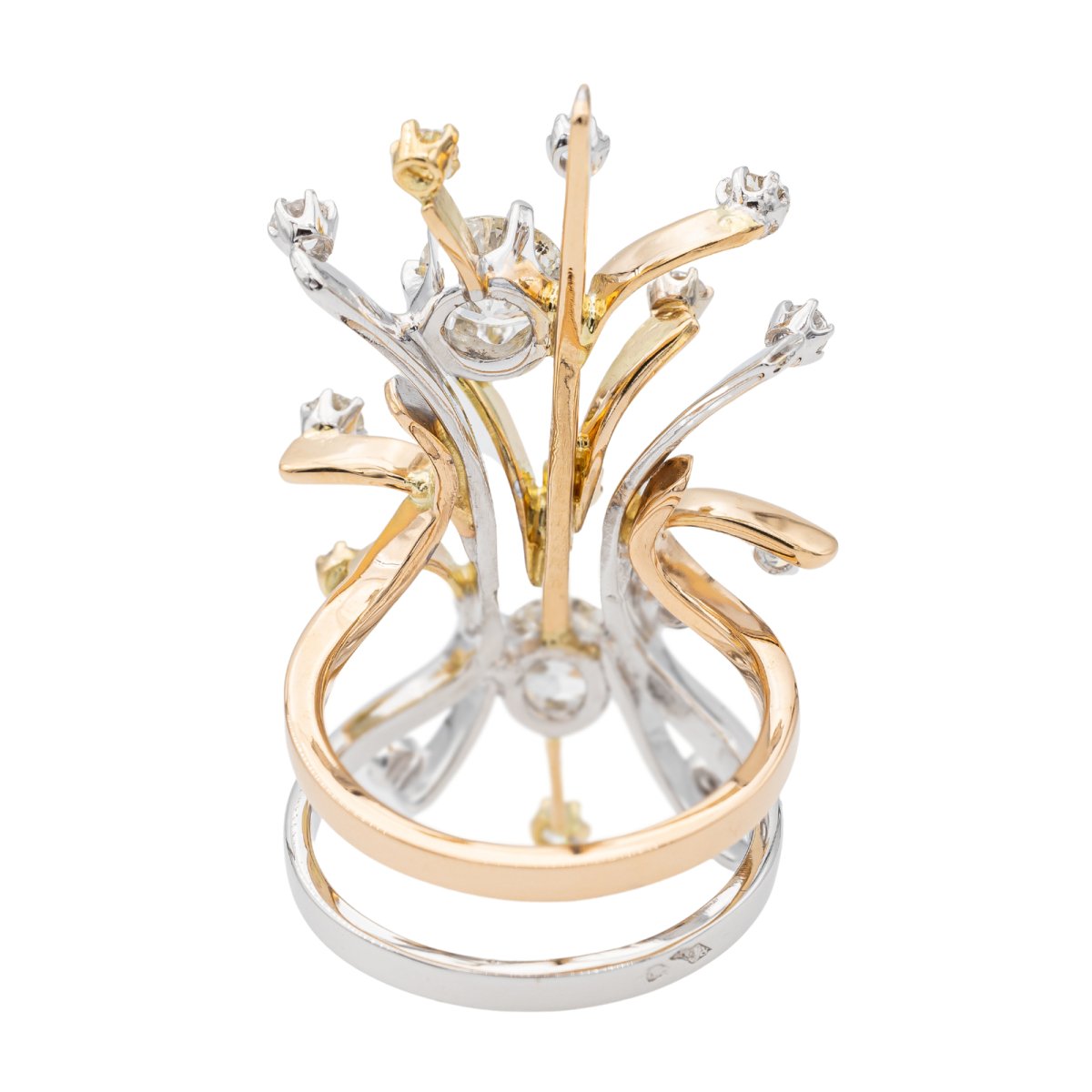 Bague Or jaune Diamant - Castafiore
