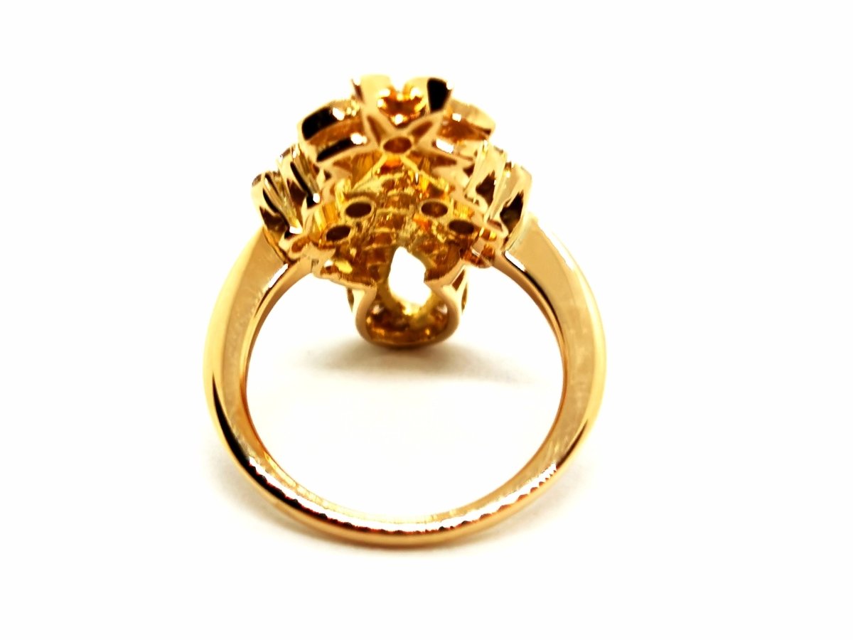 Bague Or jaune Diamant - Castafiore