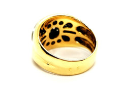 Bague Or jaune Diamant - Castafiore