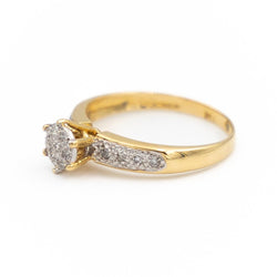 Bague Or jaune Diamant - Castafiore