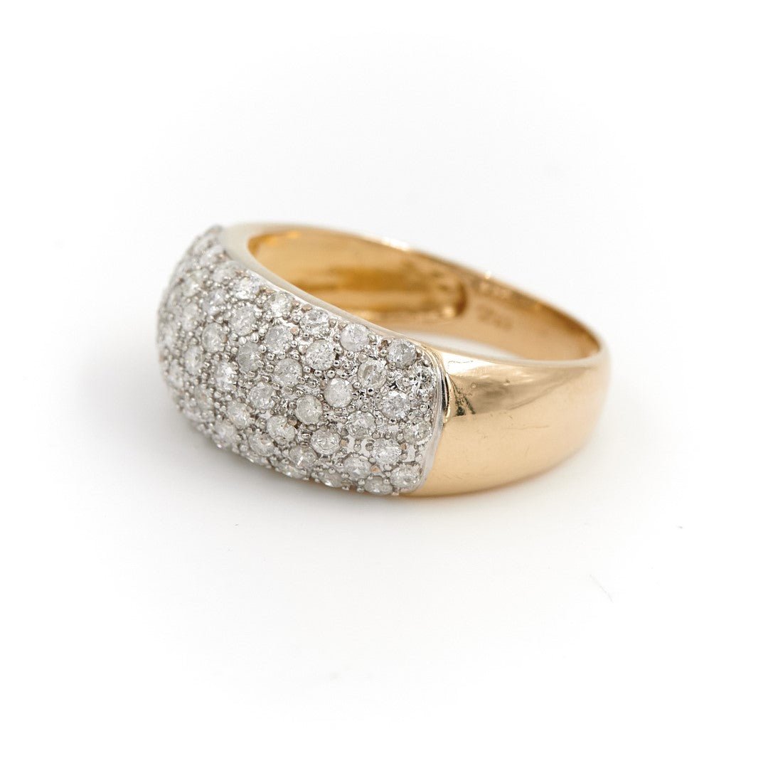 Bague Or jaune Diamant - Castafiore
