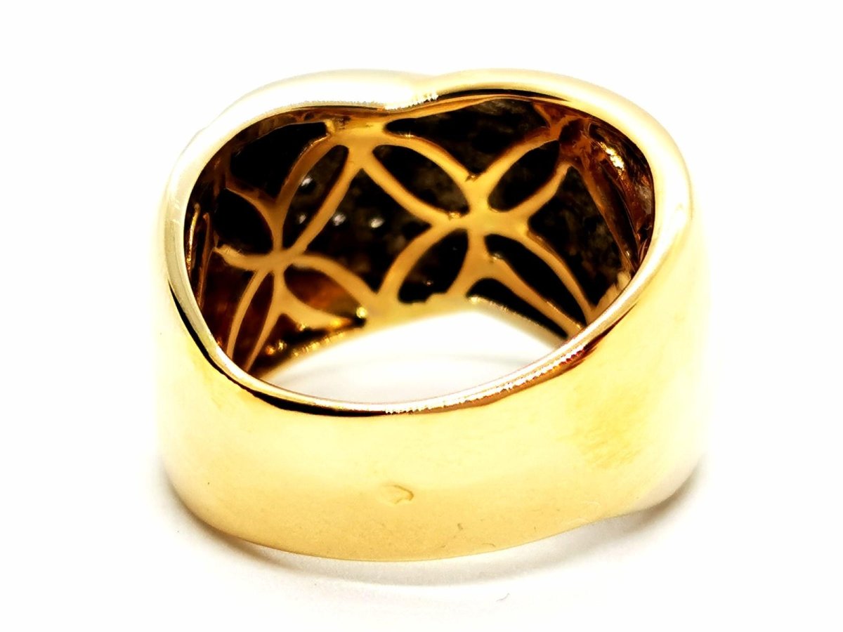 Bague Or jaune Diamant - Castafiore