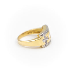 Bague Or jaune Diamant - Castafiore