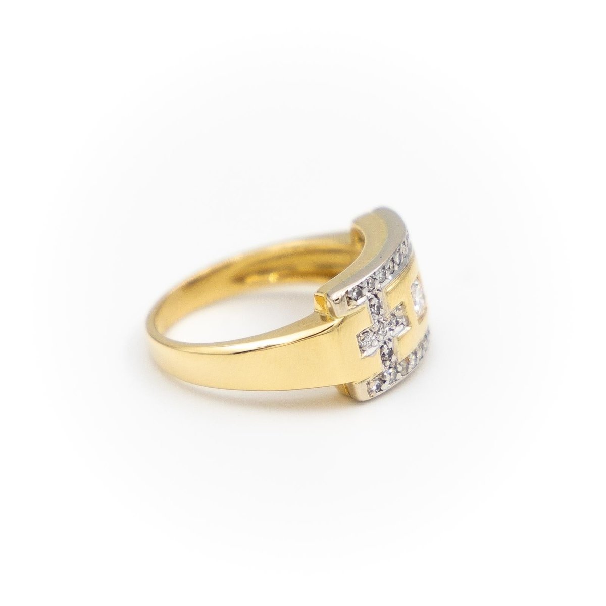 Bague Or jaune Diamant - Castafiore