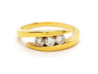 Bague Or jaune Diamant - Castafiore