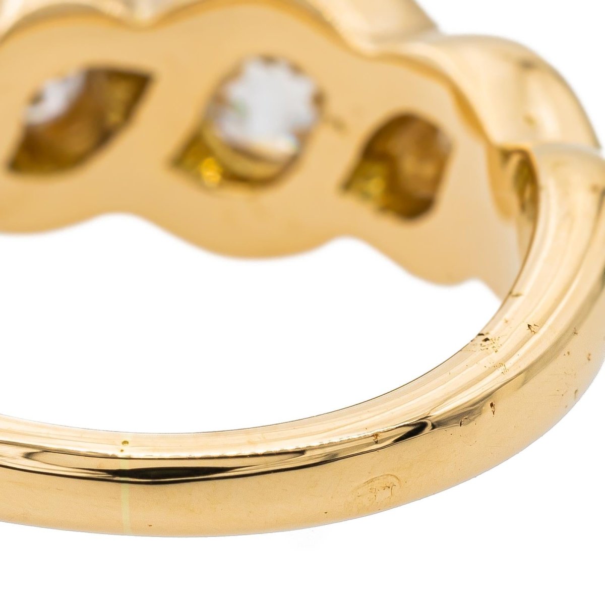 Bague Or jaune Diamant - Castafiore