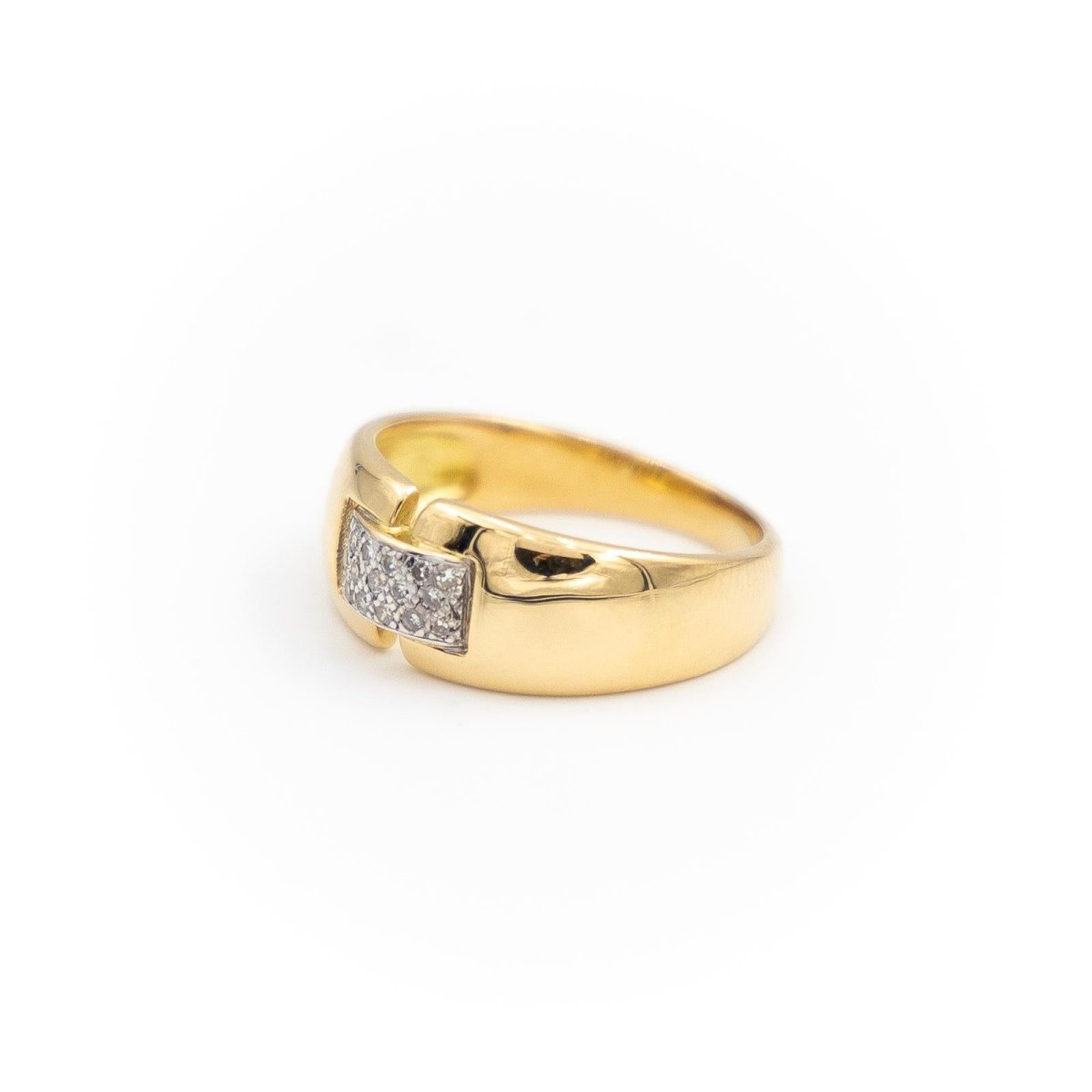 Bague Or jaune Diamant - Castafiore